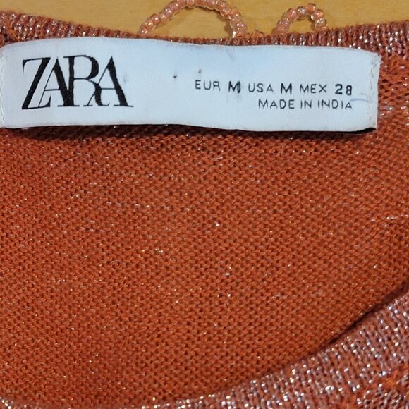 Adorable Zara Beaded Fringe Dress - 20's Flapper Style Updated for Today - M - Picture 10 of 12